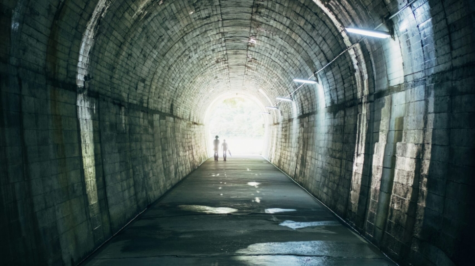 Light at the end of a tunnel